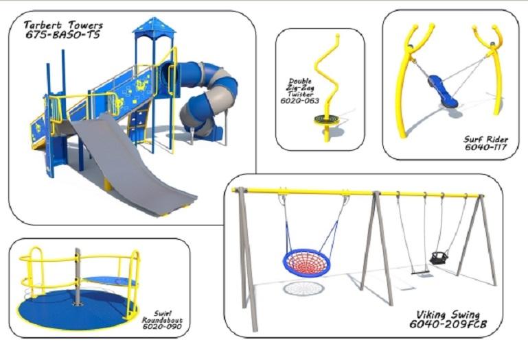 pictures of playpark equipment