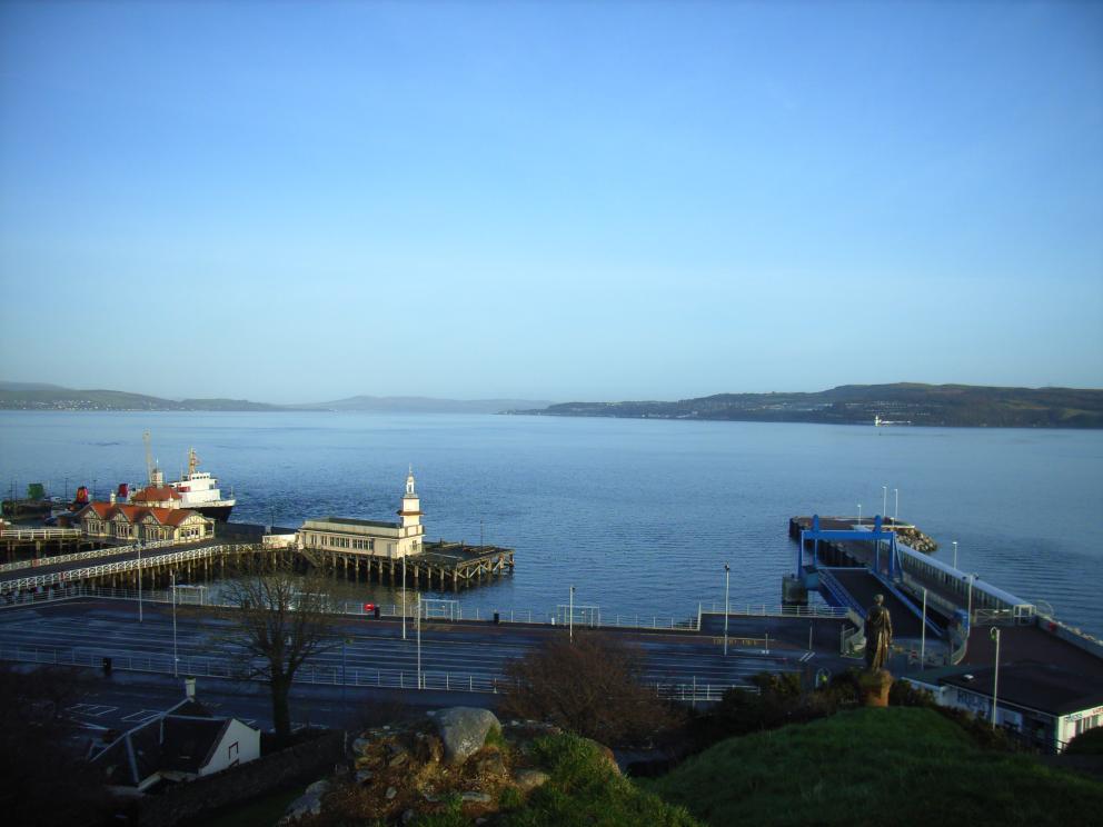 A picture of Dunoon Breakwater