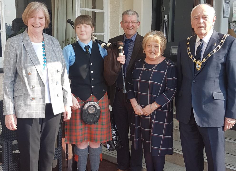 A photo of the Provost at the festival launch