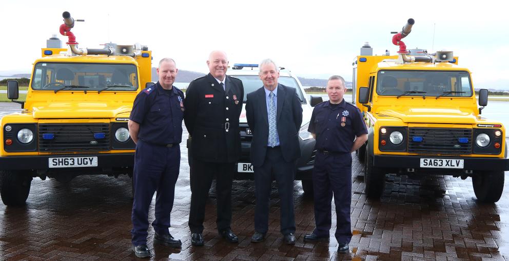 Murray MacGregor, Tom Eddleston, Andrew Campbell and John MacDonald