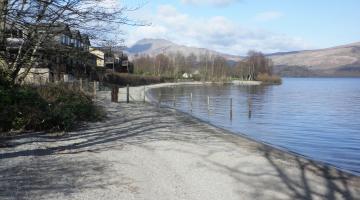 Luss beach